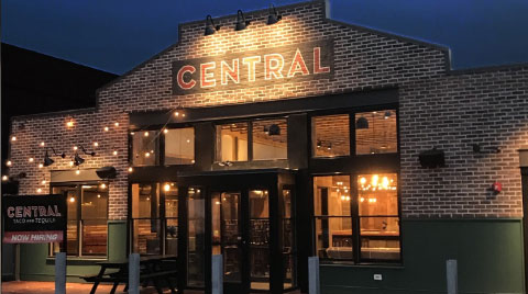 Exterior of Central Taco and Tequila